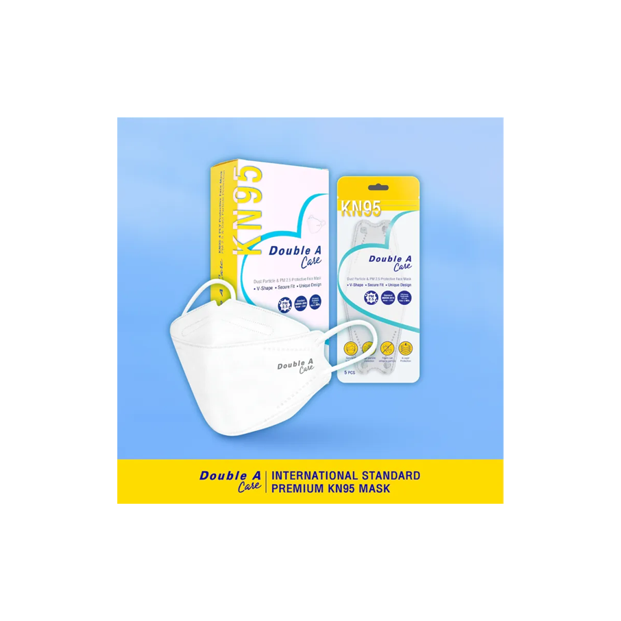 KN 95 Double A Care Mask (5 PCs per packet)
