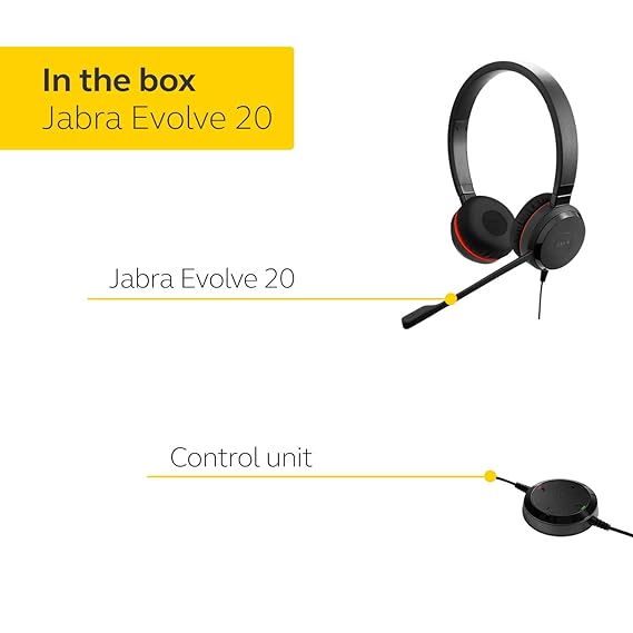 Jabra Evolve 20 MS Duo
