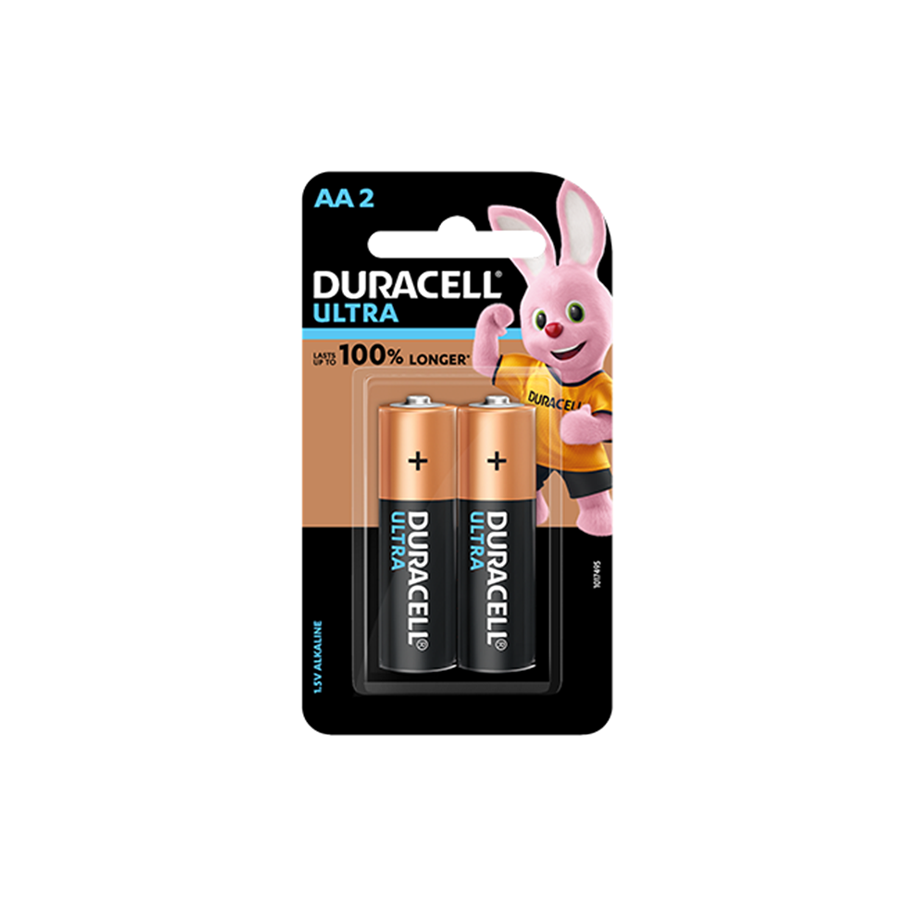 Duracell Battery AA 2 Ultra Per Pair