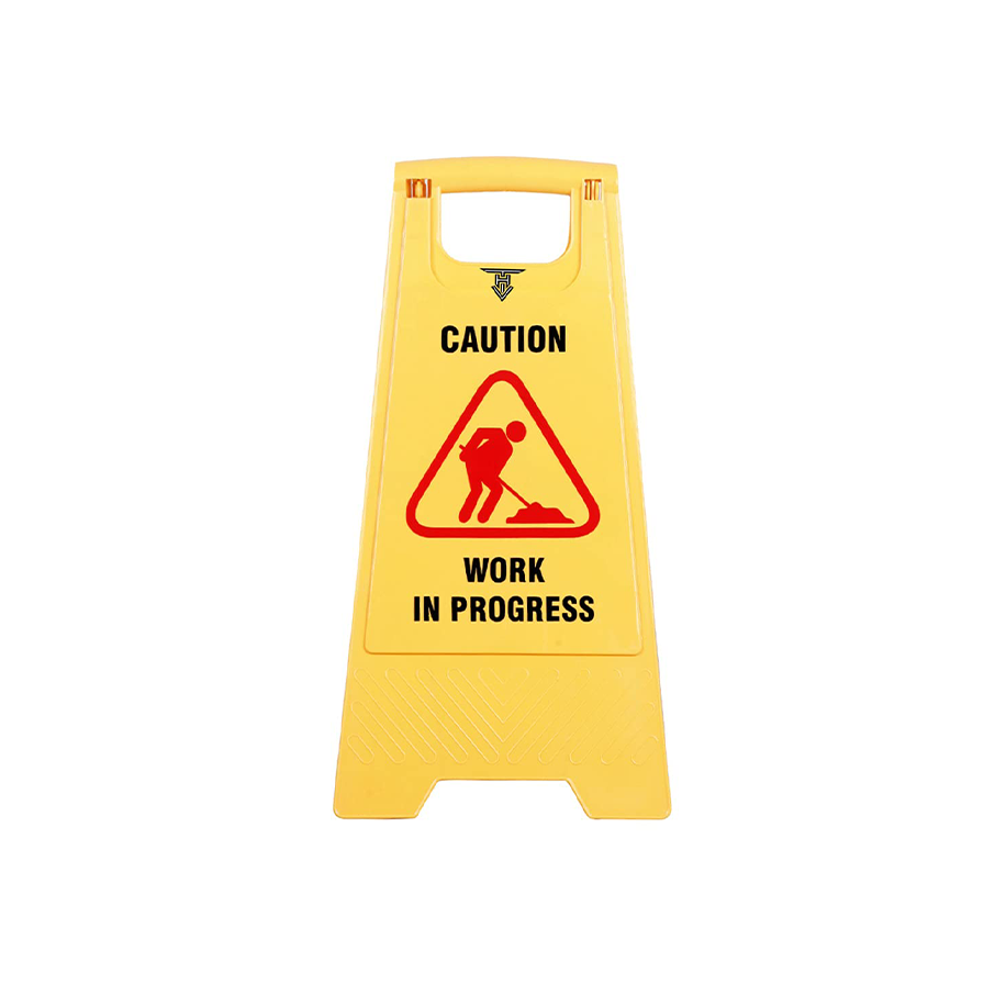 Ecogenics Caution Sign Board