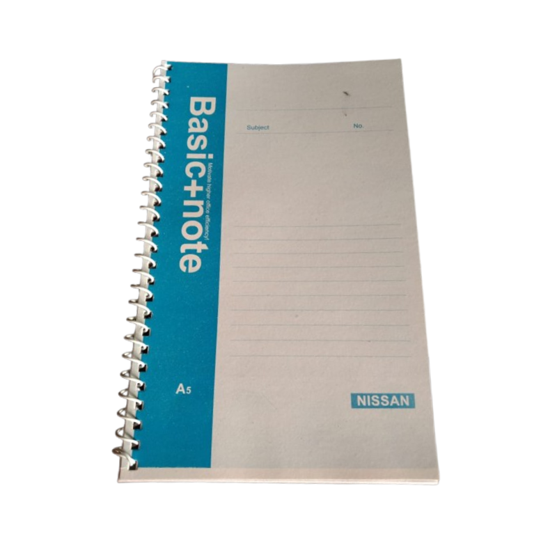 Nissan Spiral A5 Notebook (80 sheets)