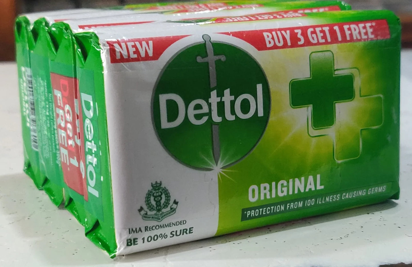 Dettol Soap 75 gm- A pack of 4
