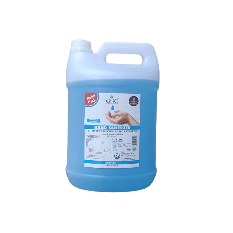 GHC Liquid Hand Sanitizer 5 LTR