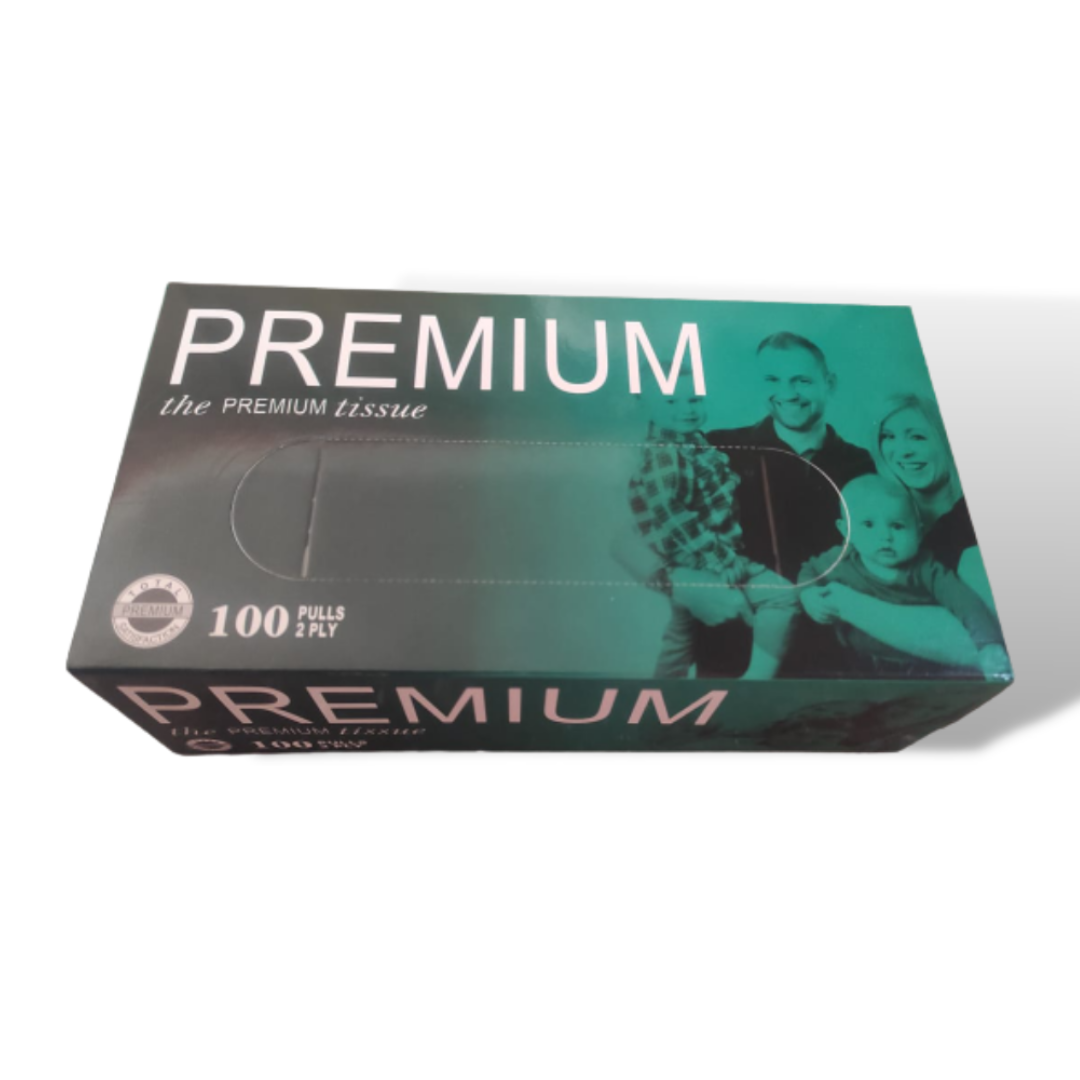 Premium Tissue 100 Pulls